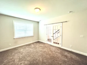 NC modern townhome exterior